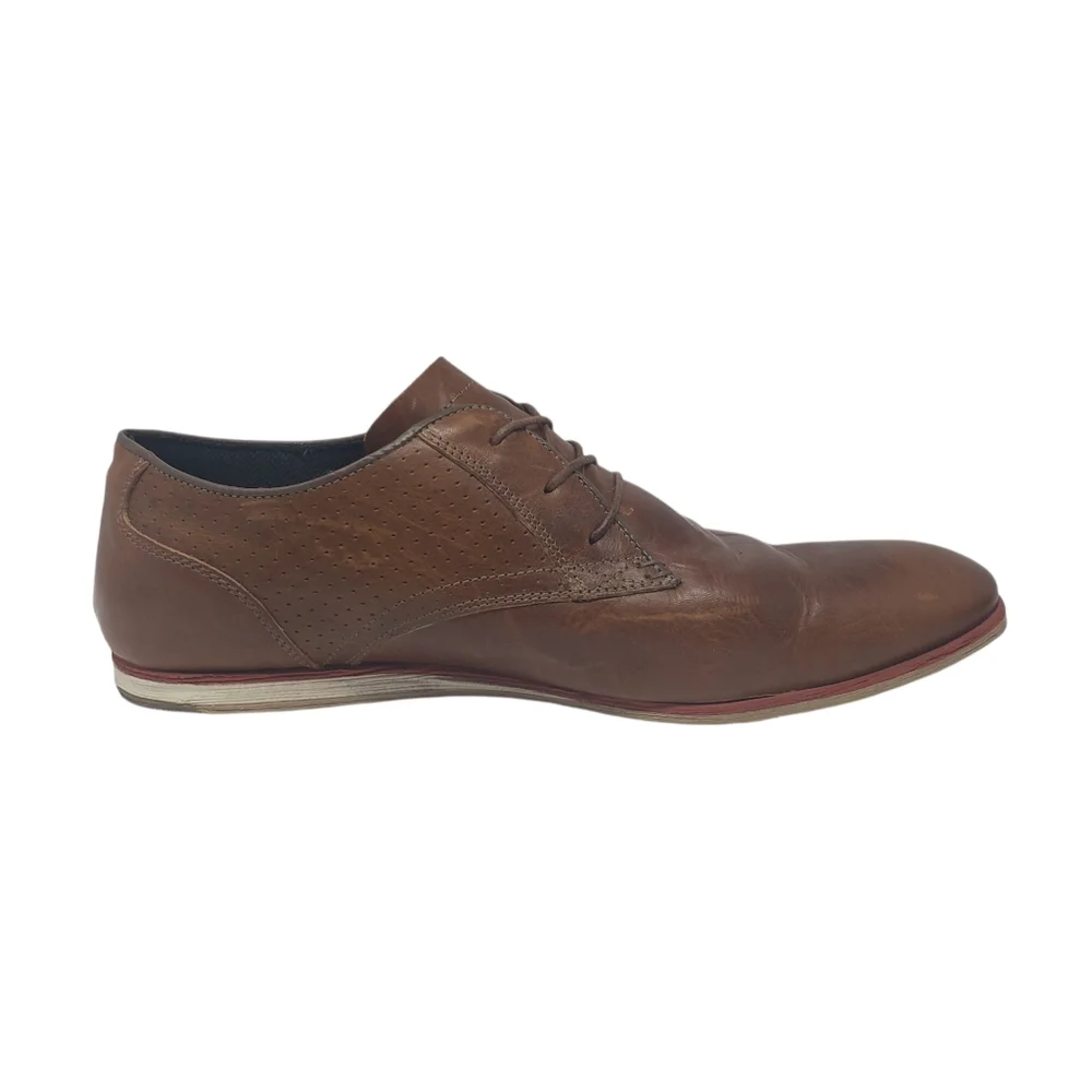 Steve Madden Tan Leather Shoes Size 13 Lace‎ Up St Annes